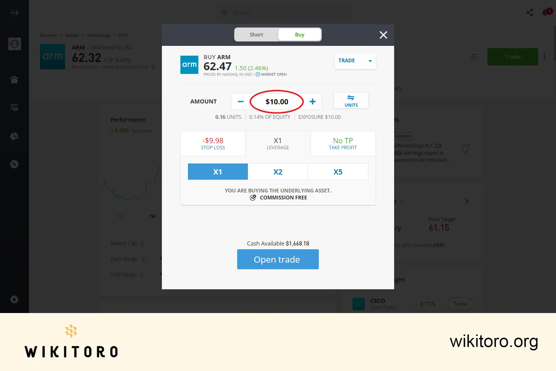 Nákup akcií zbrojovky na eToro